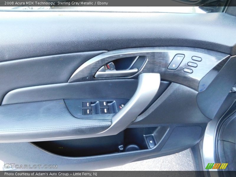 Sterling Gray Metallic / Ebony 2008 Acura MDX Technology