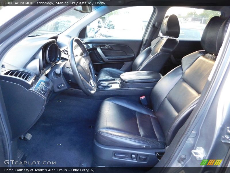 Sterling Gray Metallic / Ebony 2008 Acura MDX Technology