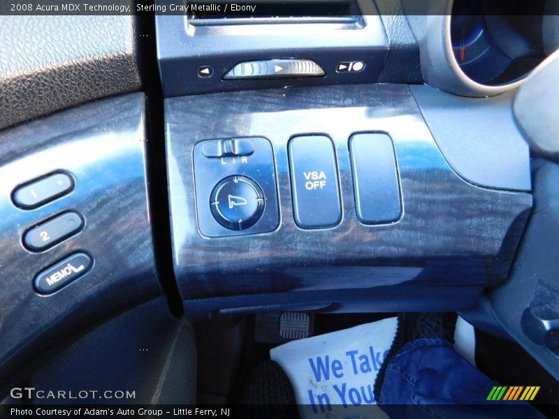 Sterling Gray Metallic / Ebony 2008 Acura MDX Technology