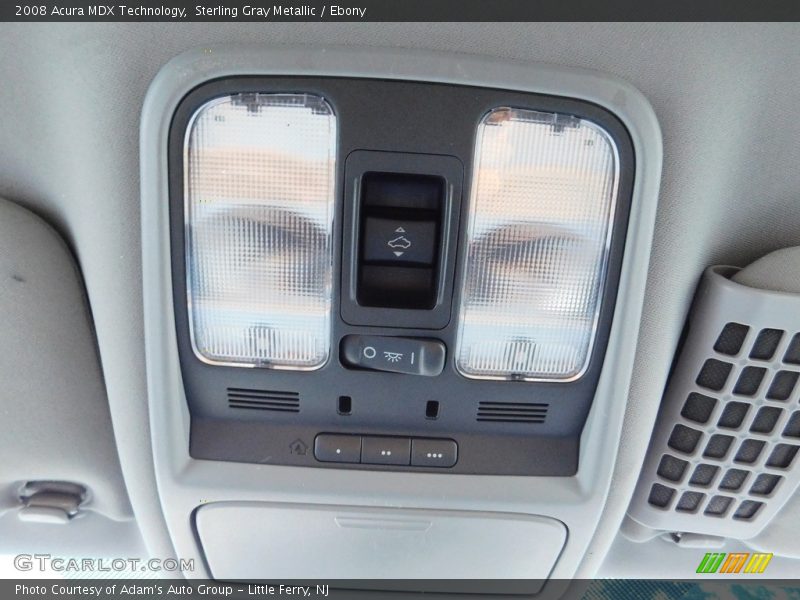 Sterling Gray Metallic / Ebony 2008 Acura MDX Technology