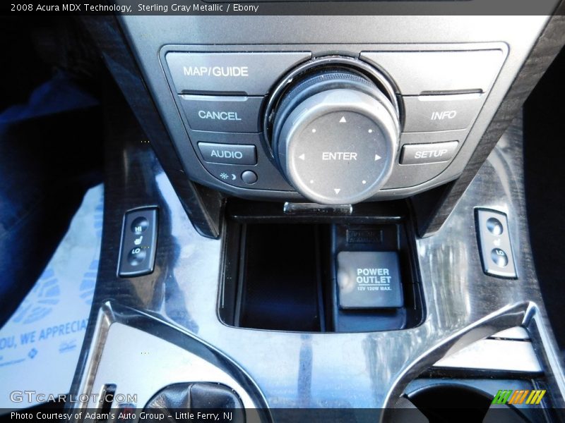 Sterling Gray Metallic / Ebony 2008 Acura MDX Technology