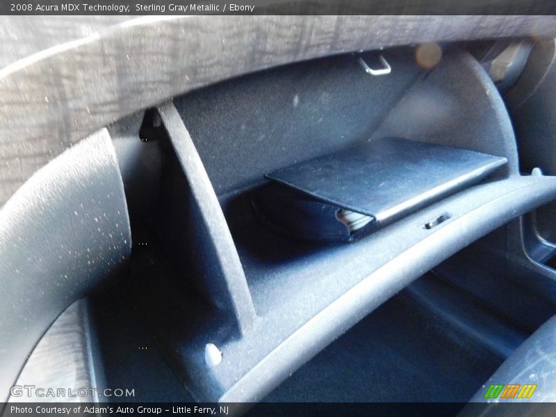 Sterling Gray Metallic / Ebony 2008 Acura MDX Technology