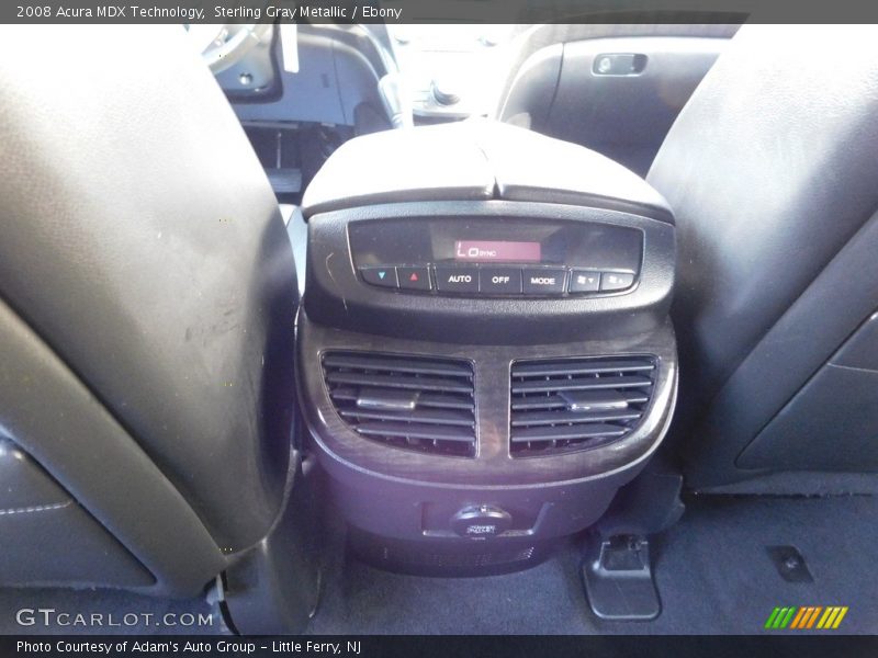 Sterling Gray Metallic / Ebony 2008 Acura MDX Technology