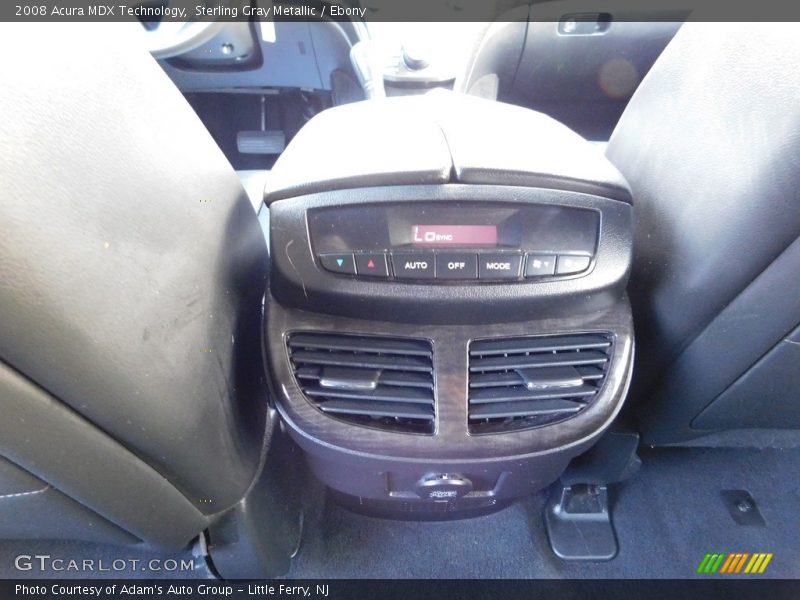 Sterling Gray Metallic / Ebony 2008 Acura MDX Technology