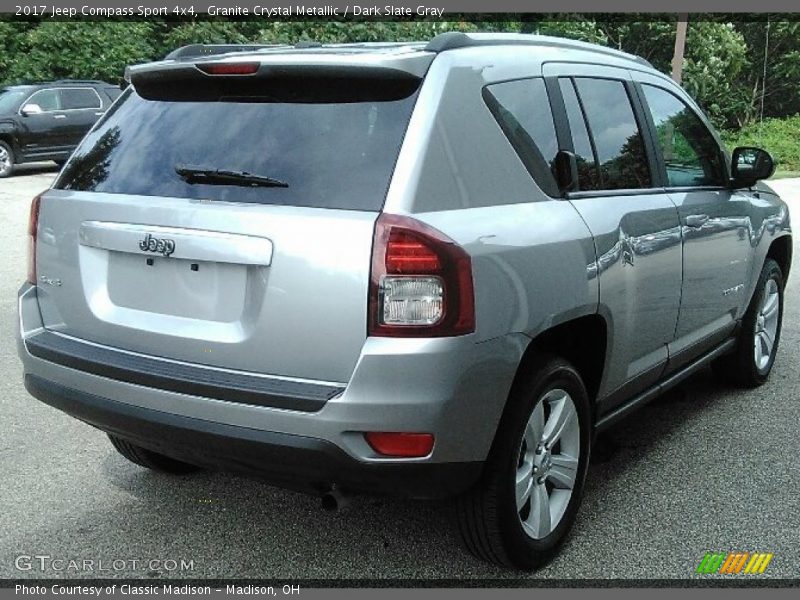 Granite Crystal Metallic / Dark Slate Gray 2017 Jeep Compass Sport 4x4