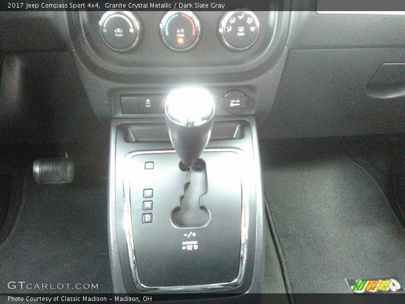 Granite Crystal Metallic / Dark Slate Gray 2017 Jeep Compass Sport 4x4