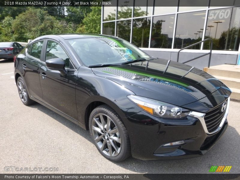 Jet Black Mica / Black 2018 Mazda MAZDA3 Touring 4 Door
