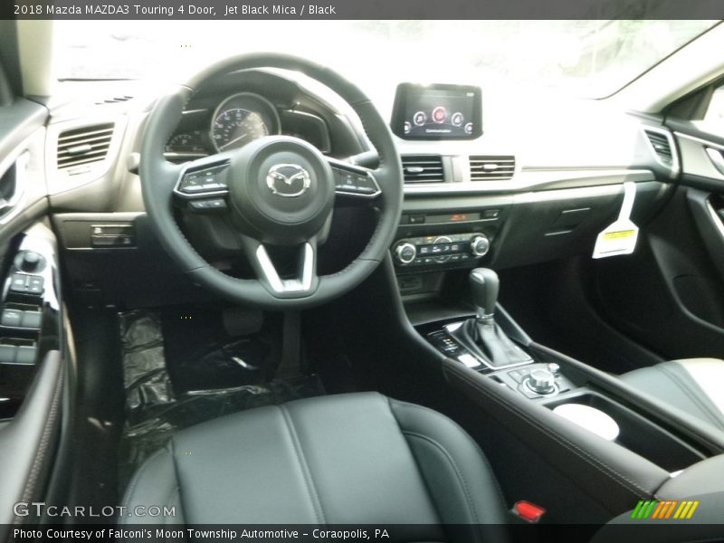 Jet Black Mica / Black 2018 Mazda MAZDA3 Touring 4 Door