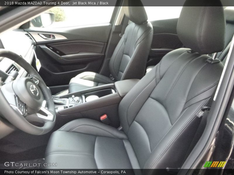 Jet Black Mica / Black 2018 Mazda MAZDA3 Touring 4 Door