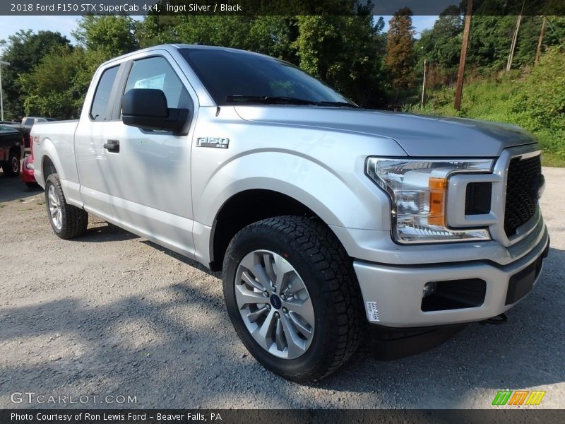 Front 3/4 View of 2018 F150 STX SuperCab 4x4
