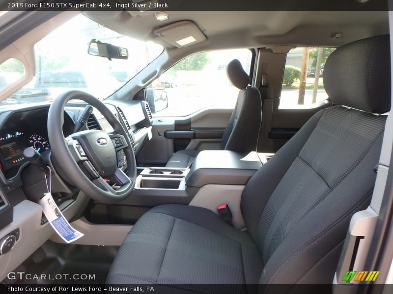 Front Seat of 2018 F150 STX SuperCab 4x4