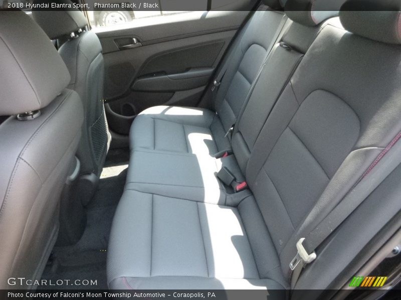 Phantom Black / Black 2018 Hyundai Elantra Sport