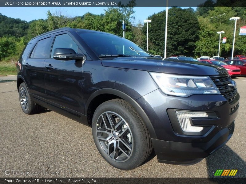 Smoked Quartz / Ebony Black 2017 Ford Explorer Sport 4WD