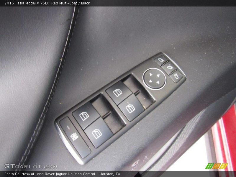 Controls of 2016 Model X 75D