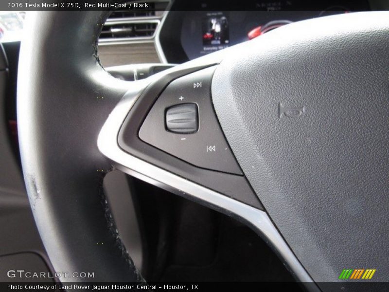 Controls of 2016 Model X 75D