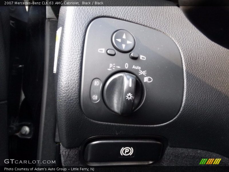 Black / Black 2007 Mercedes-Benz CLK 63 AMG Cabriolet