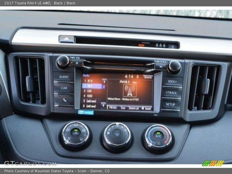 Black / Black 2017 Toyota RAV4 LE AWD