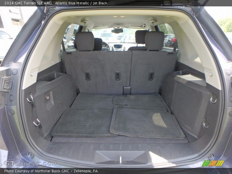 Atlantis Blue Metallic / Jet Black 2014 GMC Terrain SLE AWD