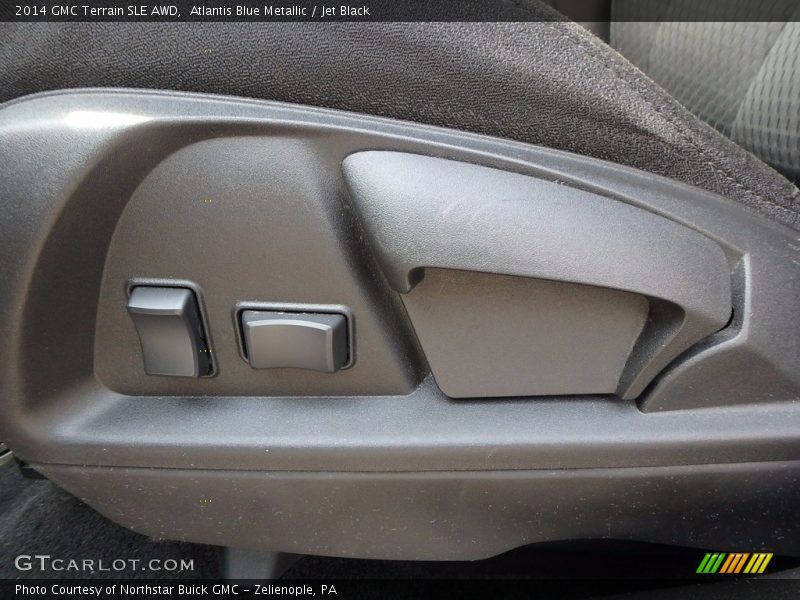 Atlantis Blue Metallic / Jet Black 2014 GMC Terrain SLE AWD