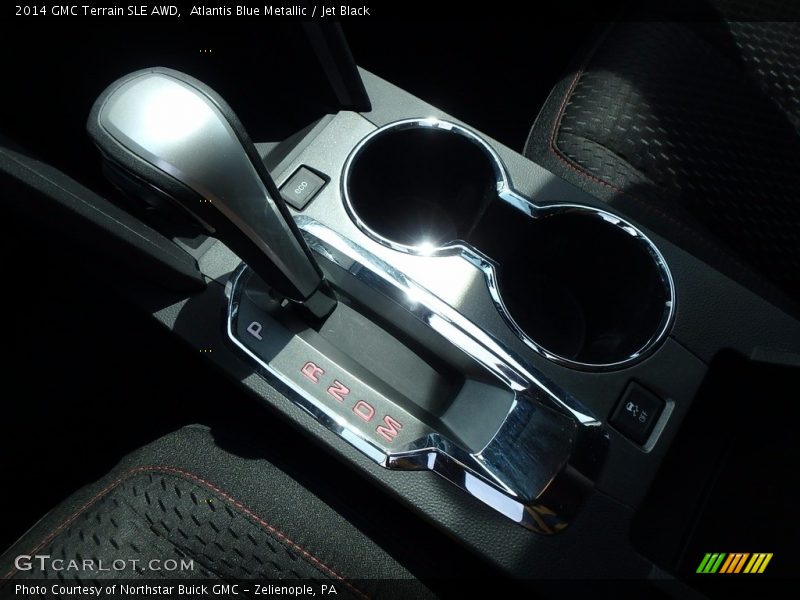 Atlantis Blue Metallic / Jet Black 2014 GMC Terrain SLE AWD