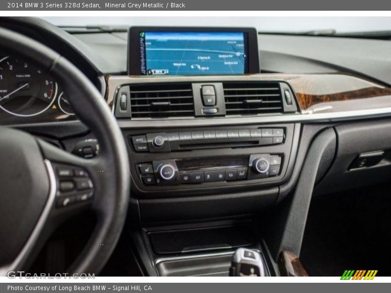 Mineral Grey Metallic / Black 2014 BMW 3 Series 328d Sedan