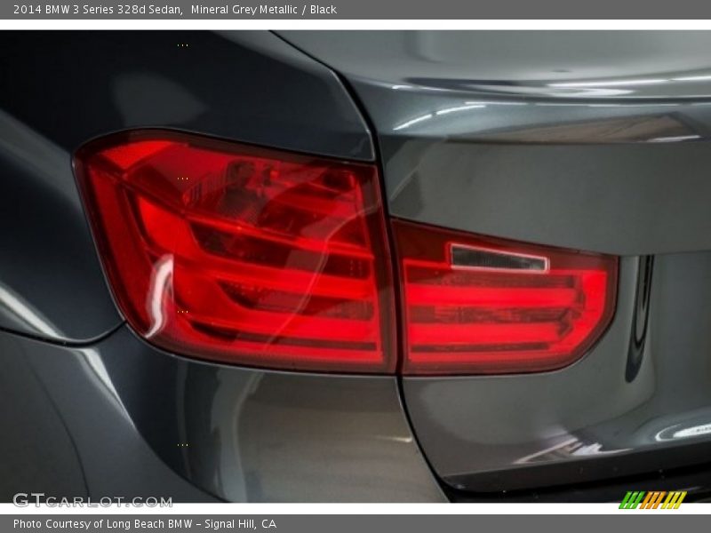 Mineral Grey Metallic / Black 2014 BMW 3 Series 328d Sedan