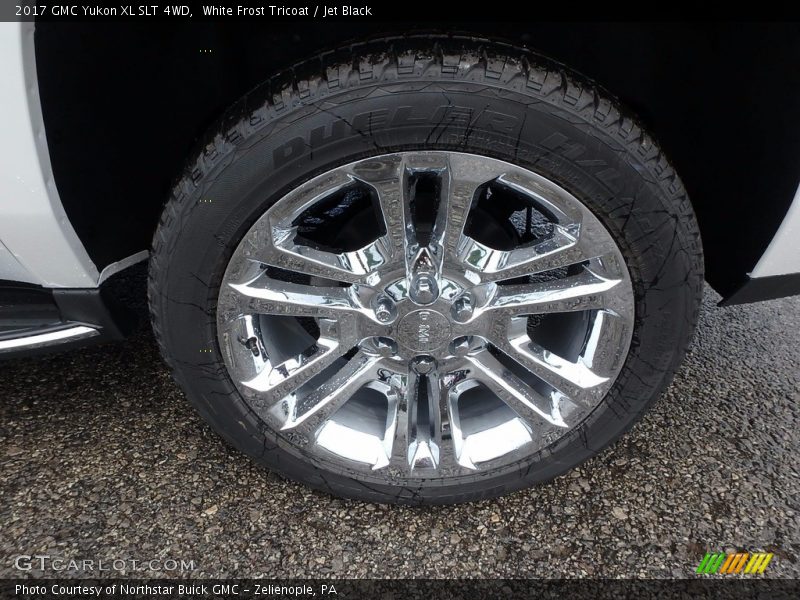 White Frost Tricoat / Jet Black 2017 GMC Yukon XL SLT 4WD