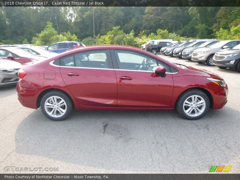 Cajun Red Tintcoat / Jet Black 2018 Chevrolet Cruze LT