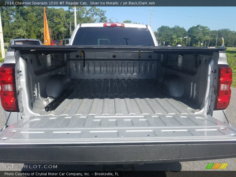 Silver Ice Metallic / Jet Black/Dark Ash 2014 Chevrolet Silverado 1500 WT Regular Cab