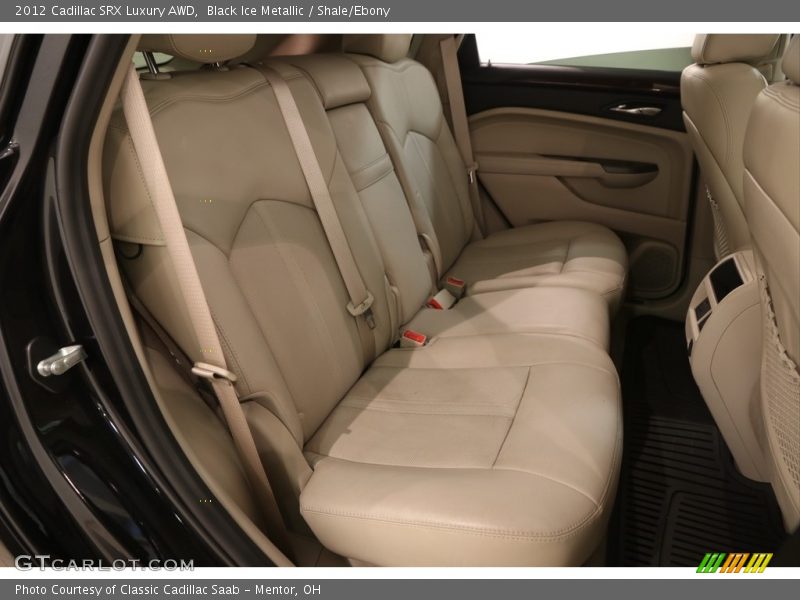 Black Ice Metallic / Shale/Ebony 2012 Cadillac SRX Luxury AWD