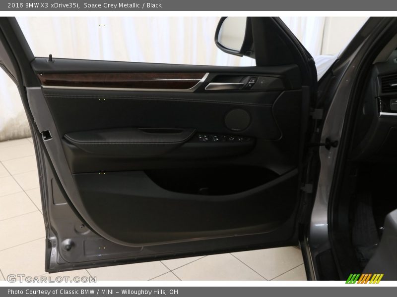 Space Grey Metallic / Black 2016 BMW X3 xDrive35i