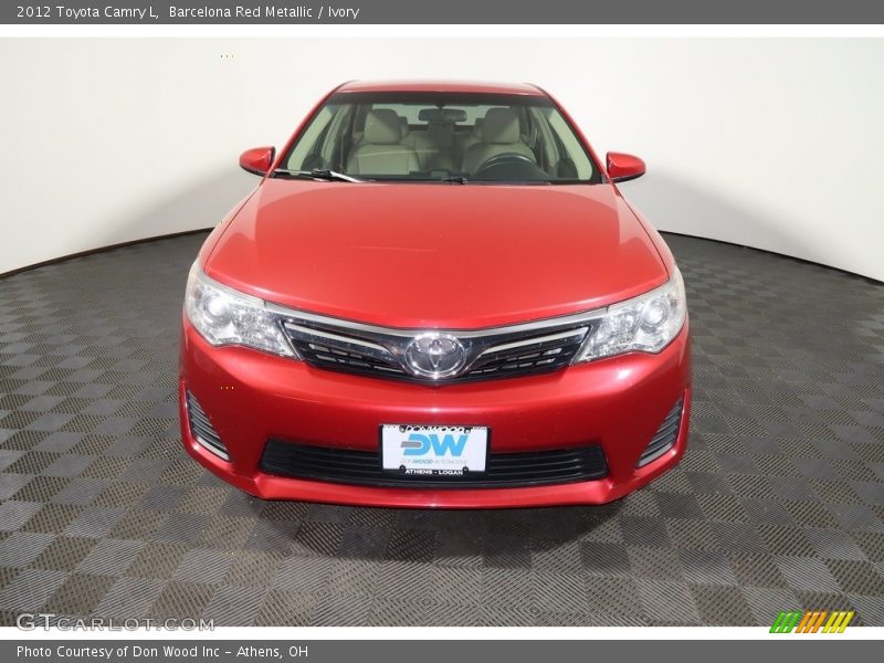 Barcelona Red Metallic / Ivory 2012 Toyota Camry L