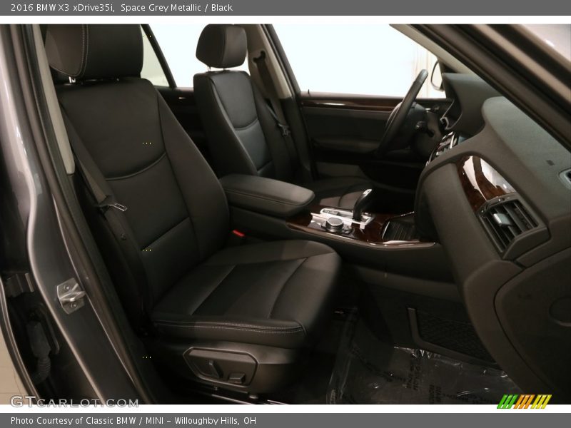 Space Grey Metallic / Black 2016 BMW X3 xDrive35i