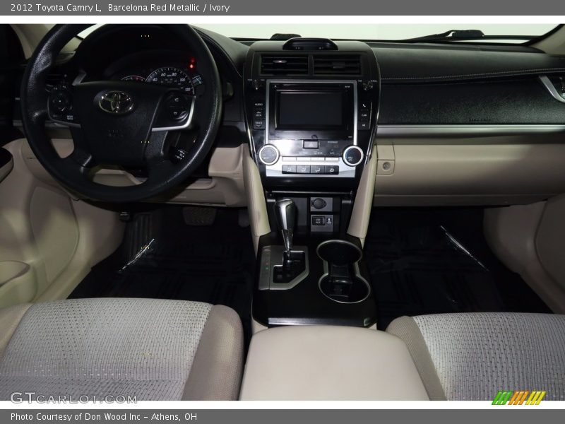Barcelona Red Metallic / Ivory 2012 Toyota Camry L