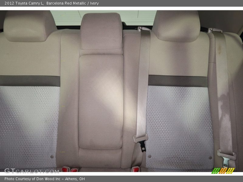 Barcelona Red Metallic / Ivory 2012 Toyota Camry L