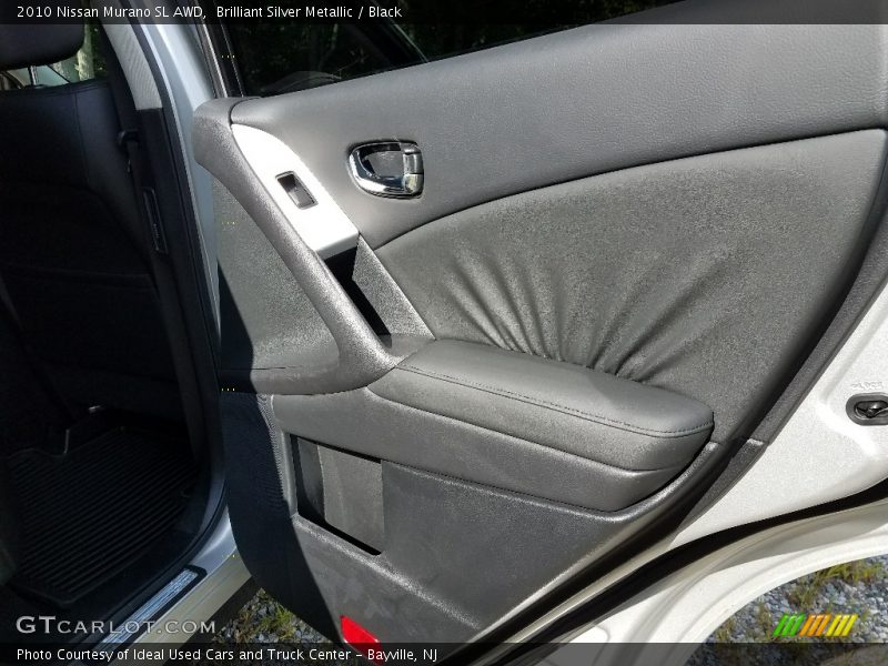 Brilliant Silver Metallic / Black 2010 Nissan Murano SL AWD