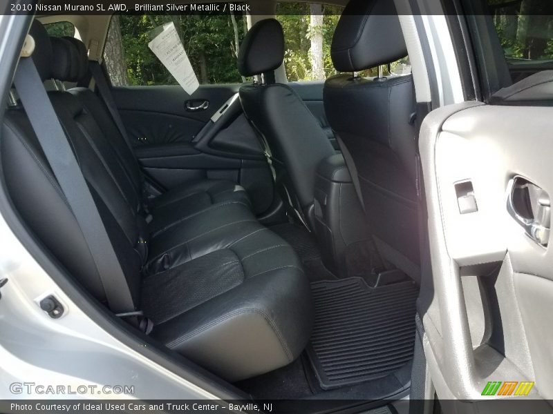 Brilliant Silver Metallic / Black 2010 Nissan Murano SL AWD
