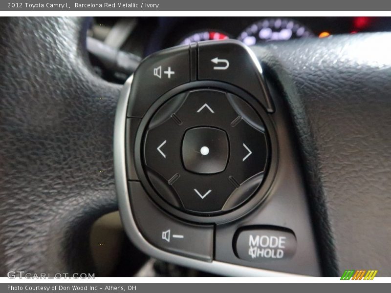Barcelona Red Metallic / Ivory 2012 Toyota Camry L