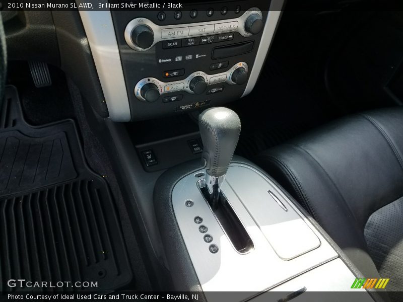 Brilliant Silver Metallic / Black 2010 Nissan Murano SL AWD