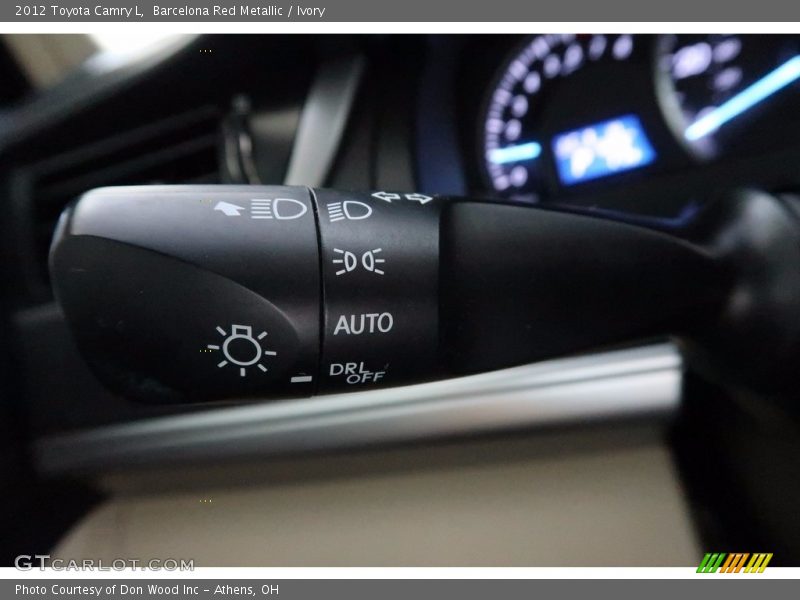 Barcelona Red Metallic / Ivory 2012 Toyota Camry L