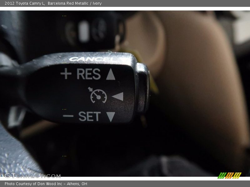 Barcelona Red Metallic / Ivory 2012 Toyota Camry L