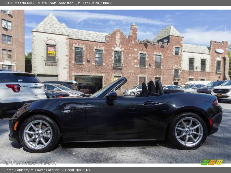  2016 MX-5 Miata Sport Roadster Jet Black Mica