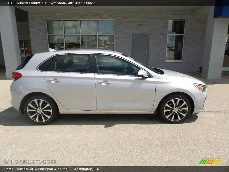 Symphony Air Silver / Black 2018 Hyundai Elantra GT