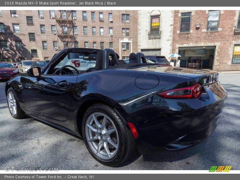 Jet Black Mica / Black 2016 Mazda MX-5 Miata Sport Roadster