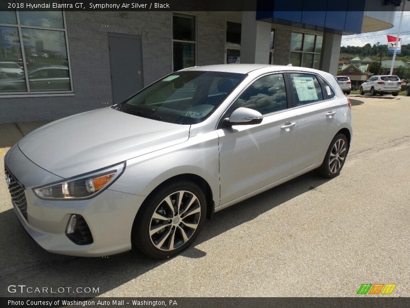 Symphony Air Silver / Black 2018 Hyundai Elantra GT