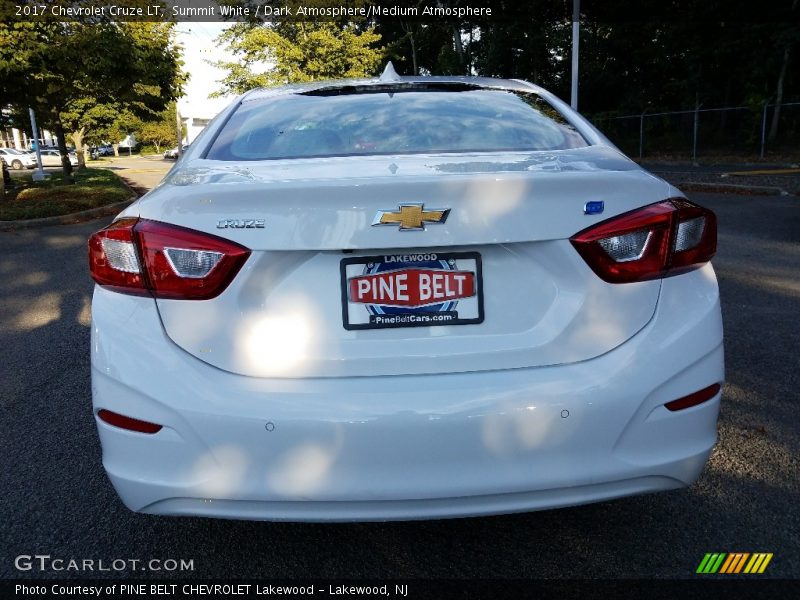 Summit White / Dark Atmosphere/Medium Atmosphere 2017 Chevrolet Cruze LT