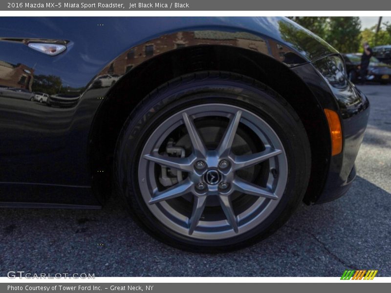 Jet Black Mica / Black 2016 Mazda MX-5 Miata Sport Roadster