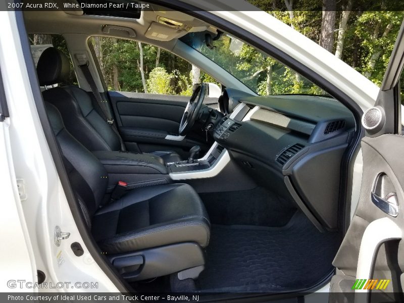 White Diamond Pearl / Taupe 2007 Acura RDX