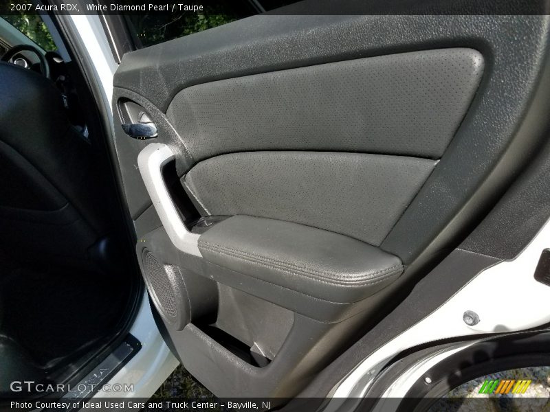 White Diamond Pearl / Taupe 2007 Acura RDX