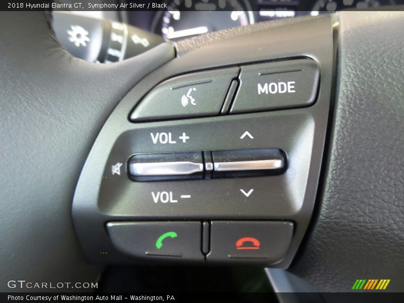 Symphony Air Silver / Black 2018 Hyundai Elantra GT